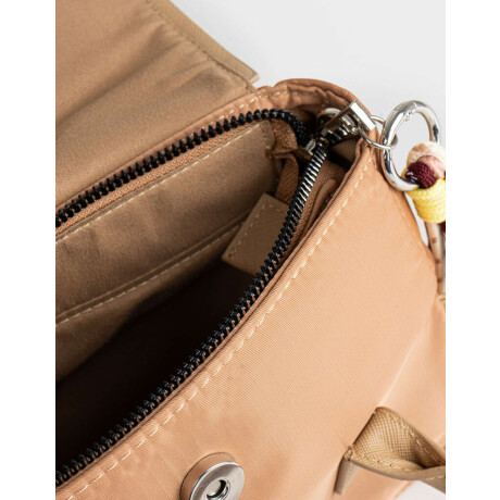Cartera City Marron Beige
