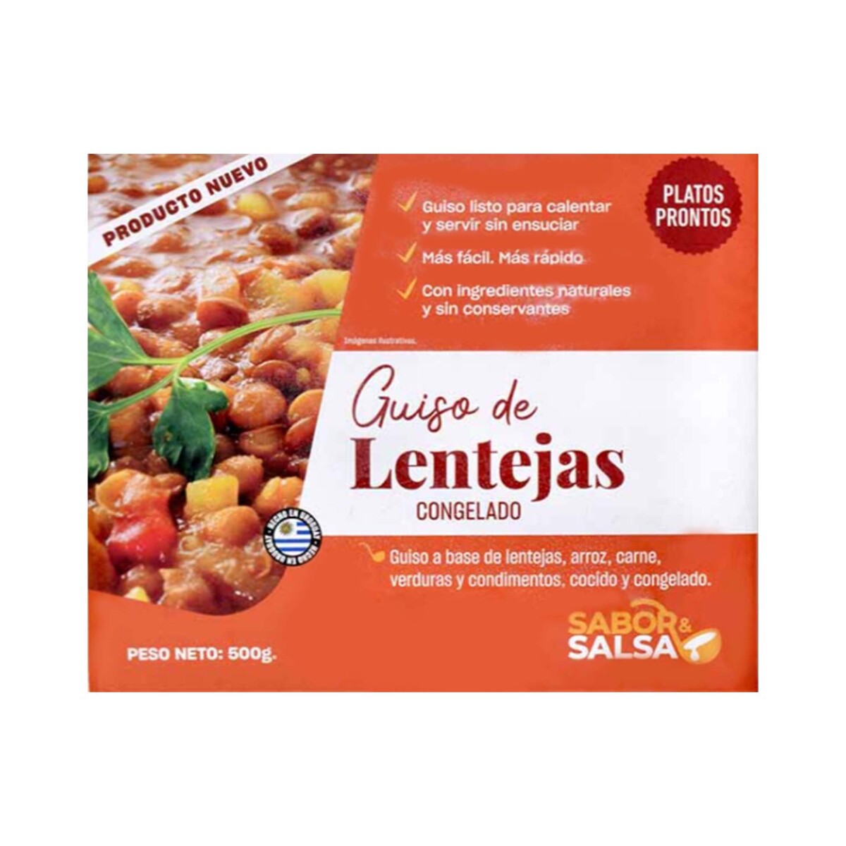 Guiso de Lentejas 500g 