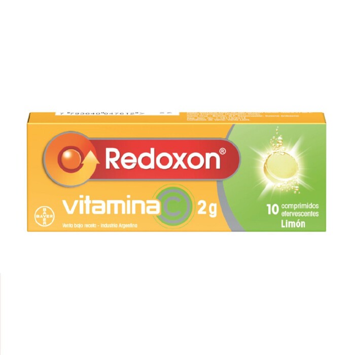 REDOXON 2 GR. VITAMINA C CJ X 10 COMP. E única