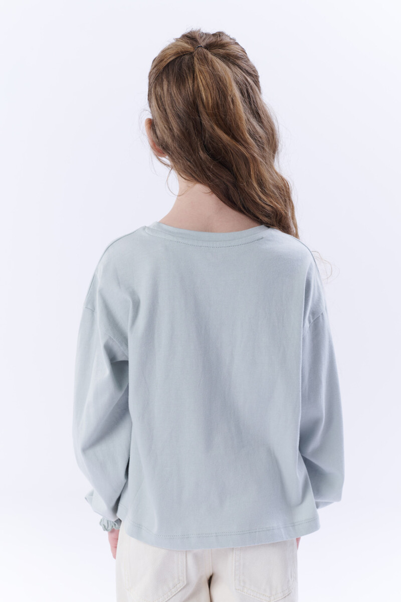 Remera manga larga Verde