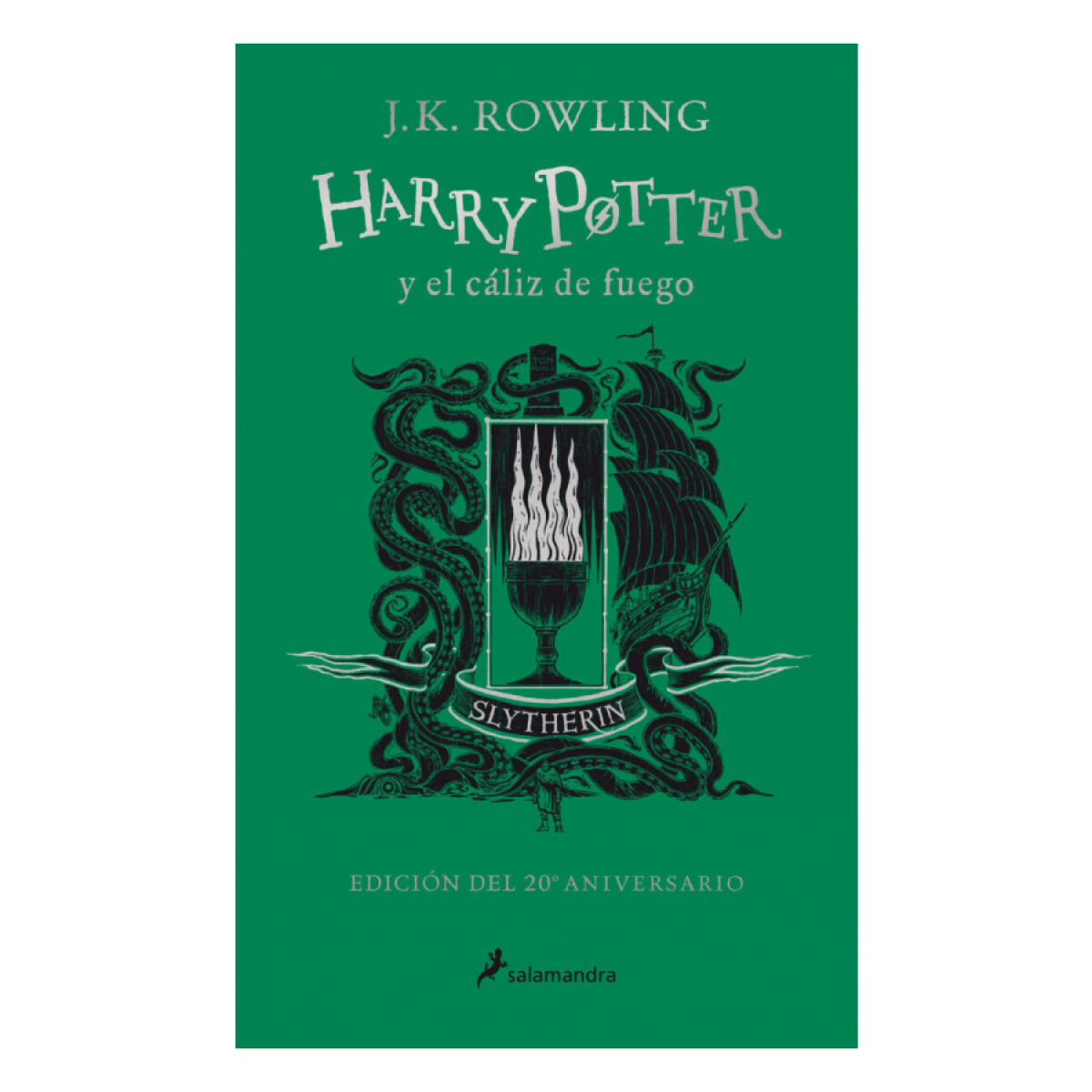 Libro Harry Potter y el Cáliz de Fuego - Edición Slytherin 