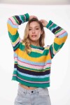 BUZO CHARO FRANJAS MULTI VERDE