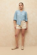 SHORT PORTIA Crudo