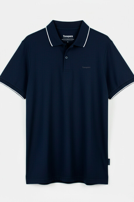 Remera Polo Tranquera Azul