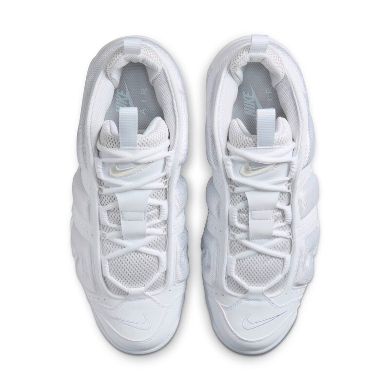 Championes Nike Air More Uptempo Bajo de Hombre Blanco