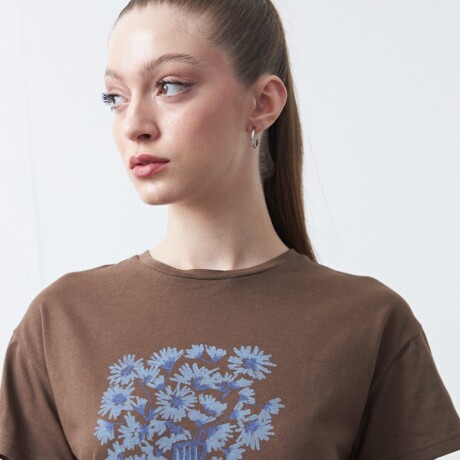 REMERA BONETERO Café