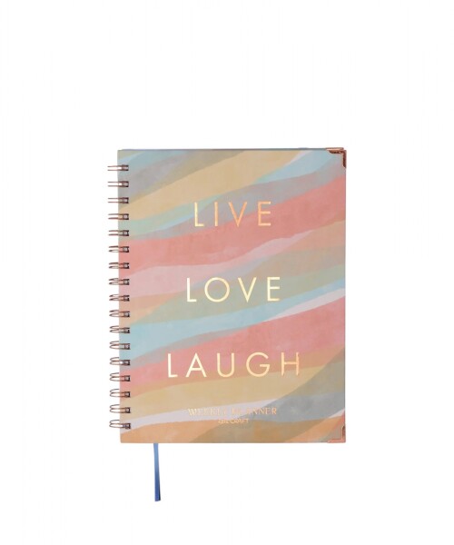Cuaderno planificador ibi craft - t.dura - 178x230mm - 80 h.-"live - love - laugh" Cuaderno planificador ibi craft - t.dura - 178x230mm - 80 h.-"live - love - laugh"