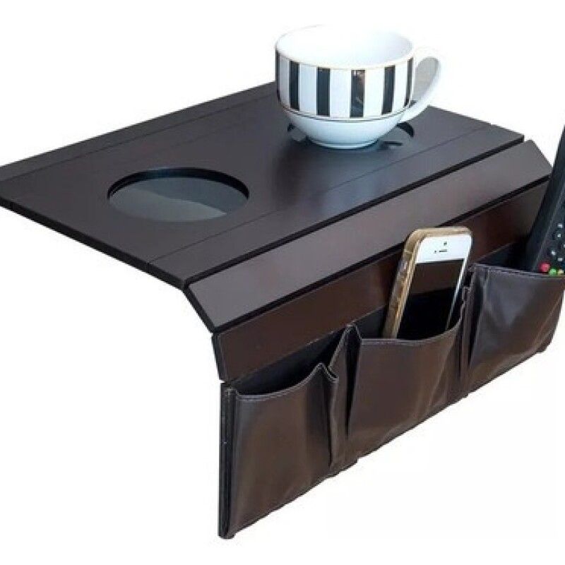 BANDEJA PARA SOFA - CUERO SINTETICO ANTIDESLIZANTE - TABACO BANDEJA PARA SOFA - CUERO SINTETICO ANTIDESLIZANTE - TABACO