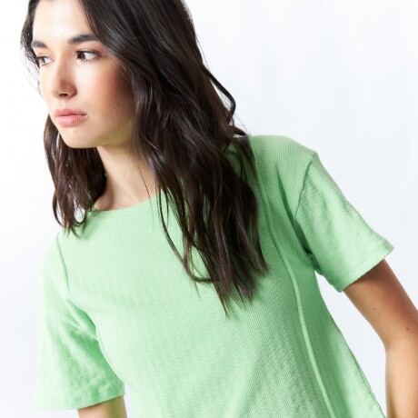 REMERA CHICHE Verde Kiwi