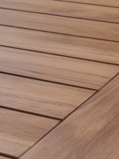 Mesa de jardín DRAMMEN A100xAl210 teca Mesa de jardín DRAMMEN A100xAl210 teca