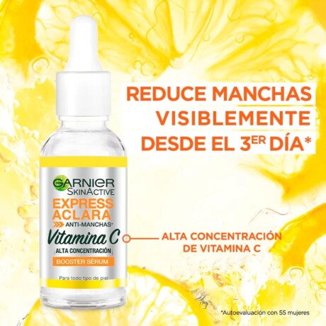 Pack Garnier Express Aclara Sérum 30ml + Protector Solar 50fps 40ml Pack Garnier Express Aclara Sérum 30ml + Protector Solar 50fps 40ml