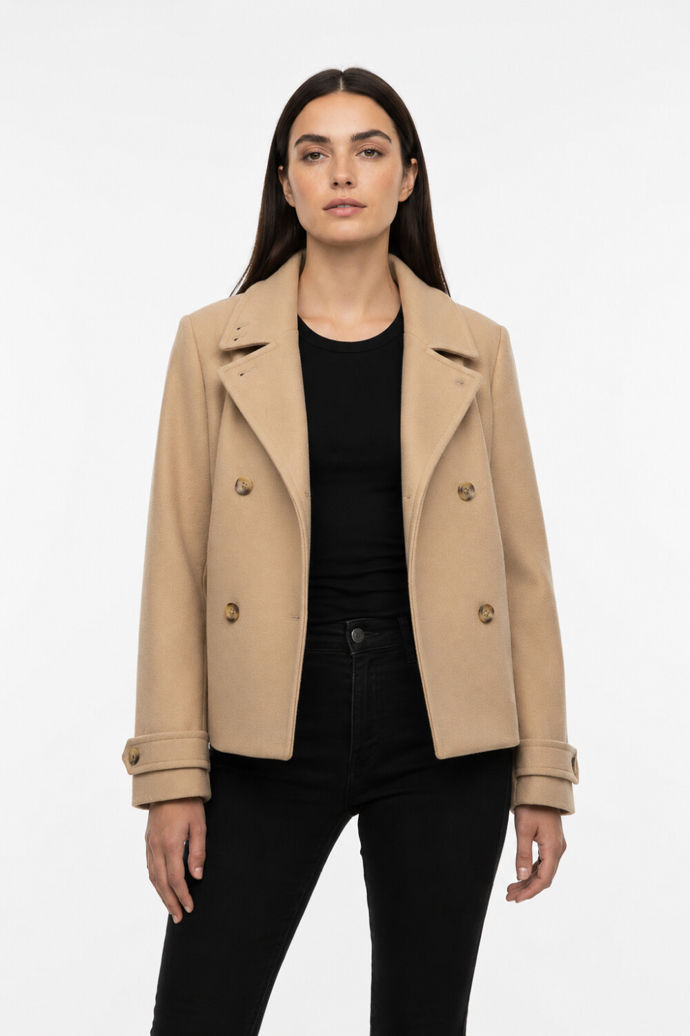 Tapado Ruffi Beige Claro