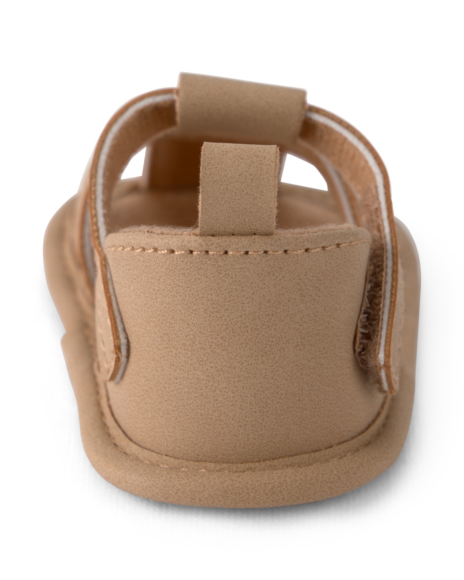 Sandalias pescadoras con velcro, marrón Sin color