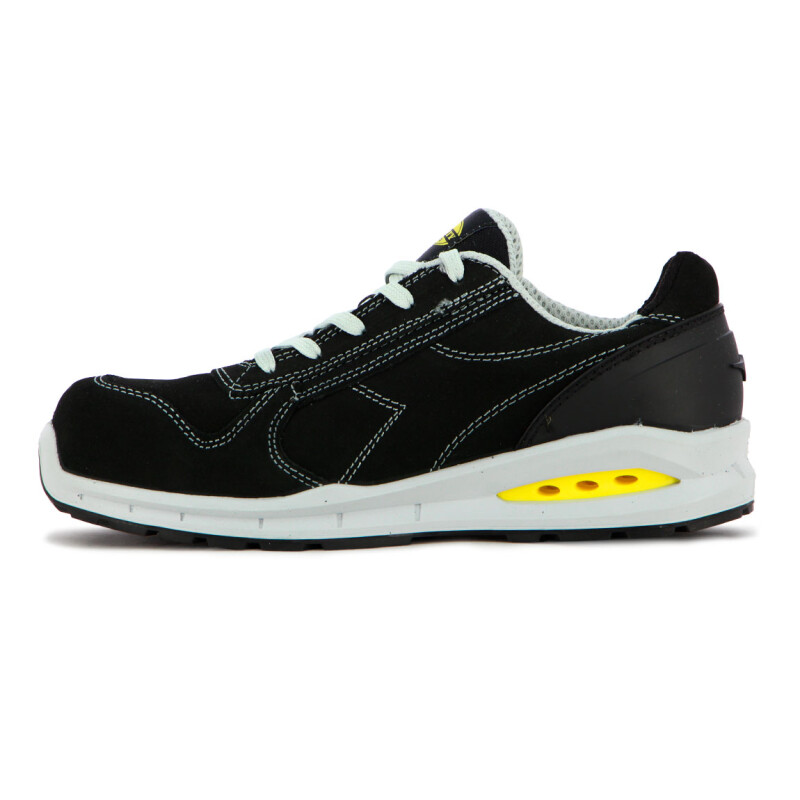 WUTI 2MYK - PRO M Safety RUN NET AB LOW S3S / UNISEX Negro-Negro