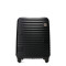 Valija Push Rigida Acanalada Negro