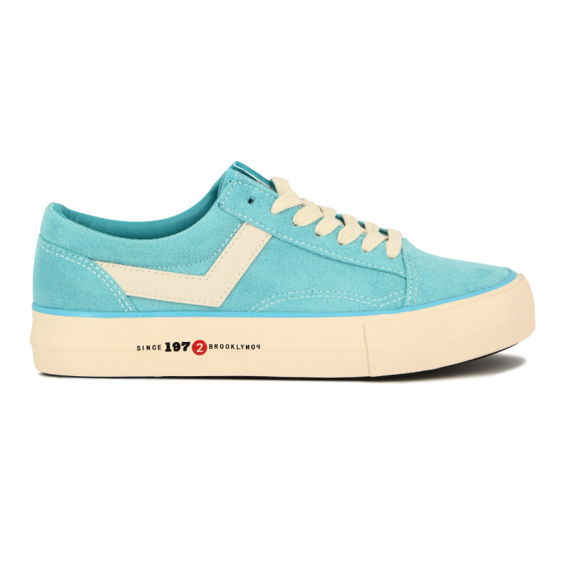 Pony Champion Casual Since 1972 Gamuza Sky Blue Celeste