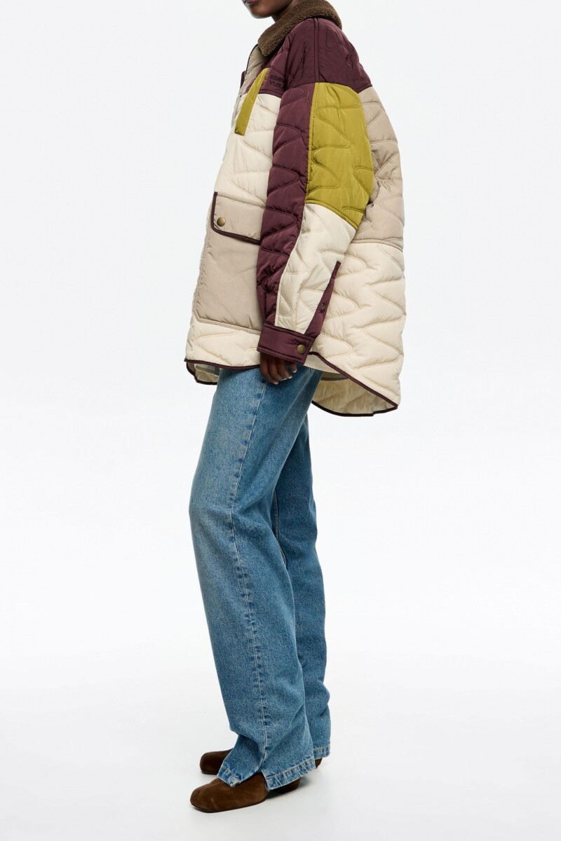 ABRIGO ACOLCHADO Bordo