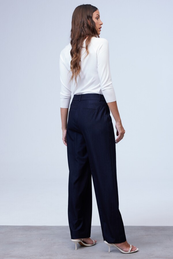 Pantalon Denim Wide Leg MARINO