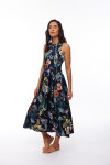 VESTIDO LULANI ESTAMPADO AZUL MARINO
