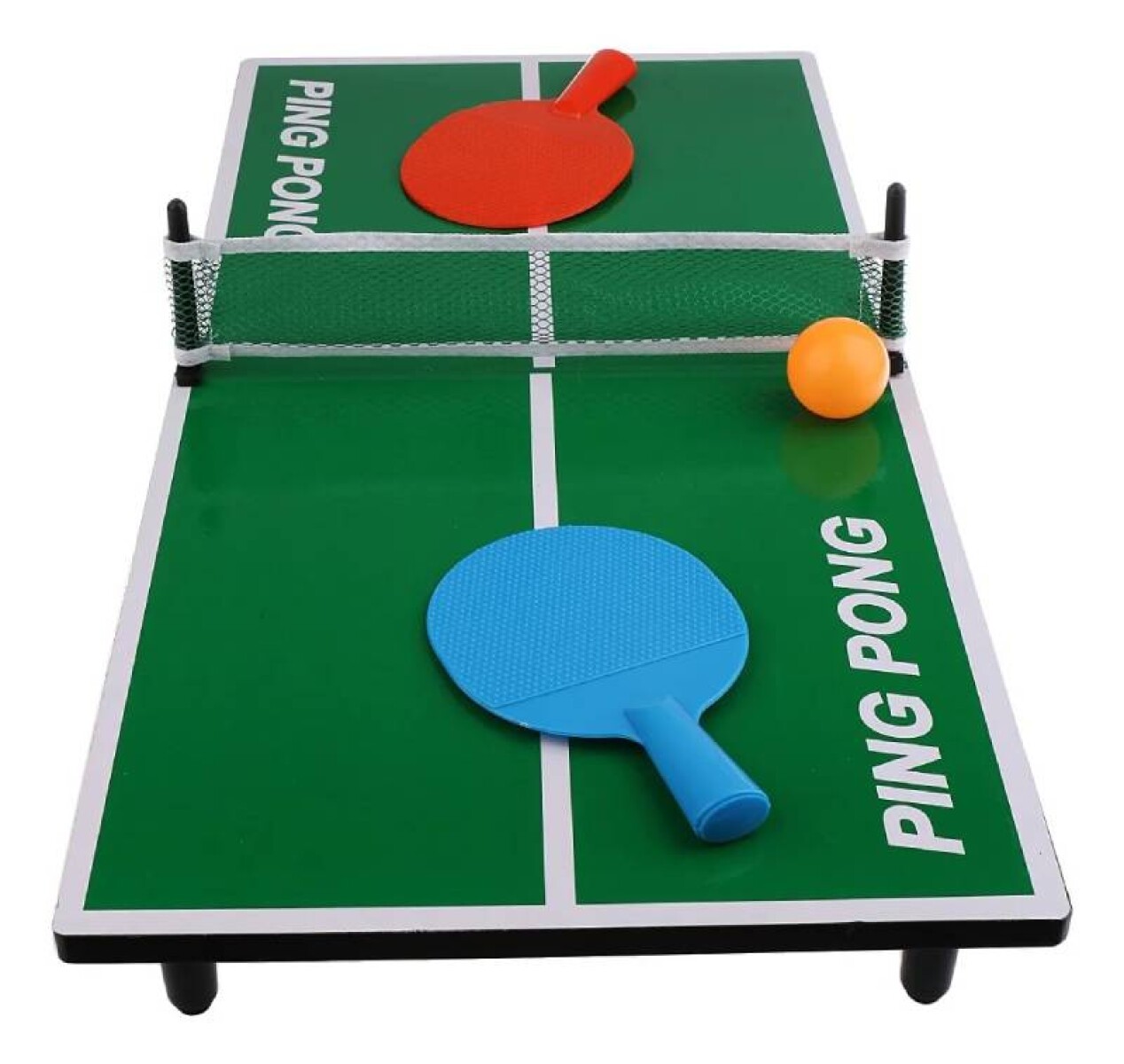Mesa de Ping Pong Infantil Con Paletas y Pelotas 