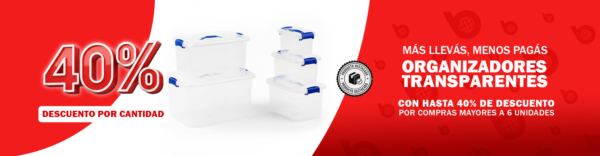 Producto destacado Organizadores transparentes