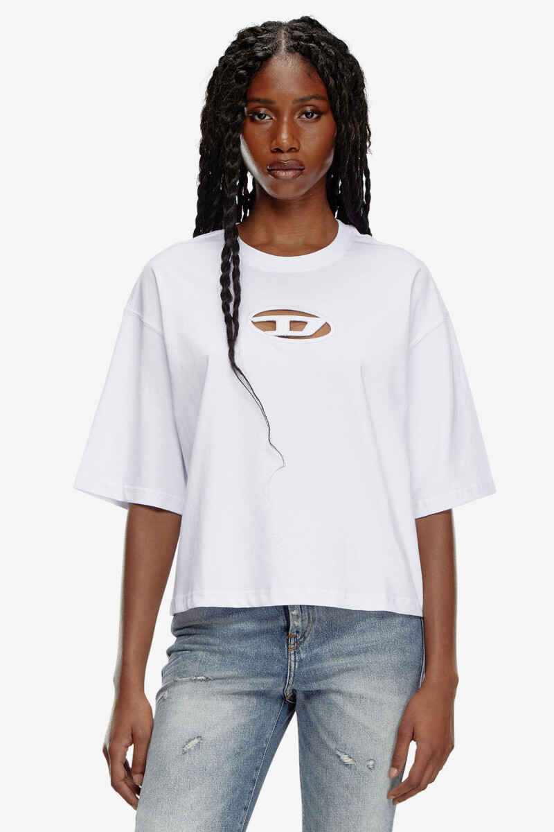 T-BUXT-CROP-OD CAMISETA Blanco