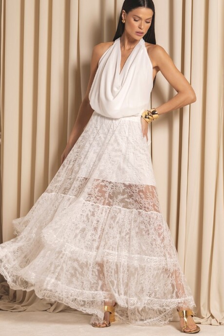 Falda Castelhanos Off White