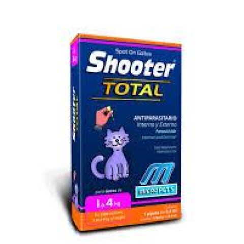 SHOOTER TOTAL GATOS 1-4 KG (0.4 ml) Shooter Total Gatos 1-4 Kg (0.4 Ml)