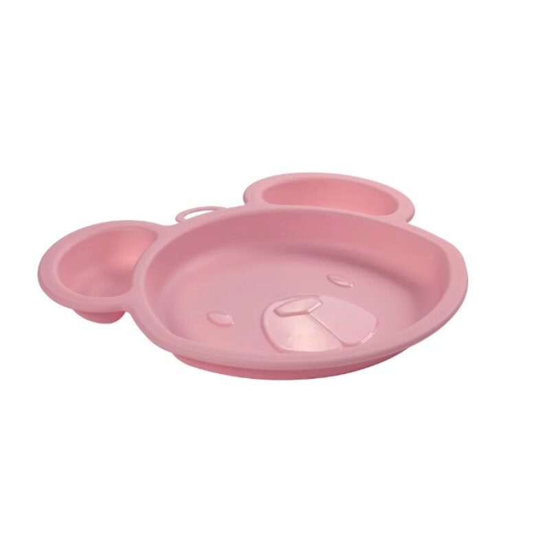 PUERICULTURA PLATO LUDICO OSO ROSA 16632 - ROSA PUERICULTURA PLATO LUDICO OSO ROSA 16632 - ROSA