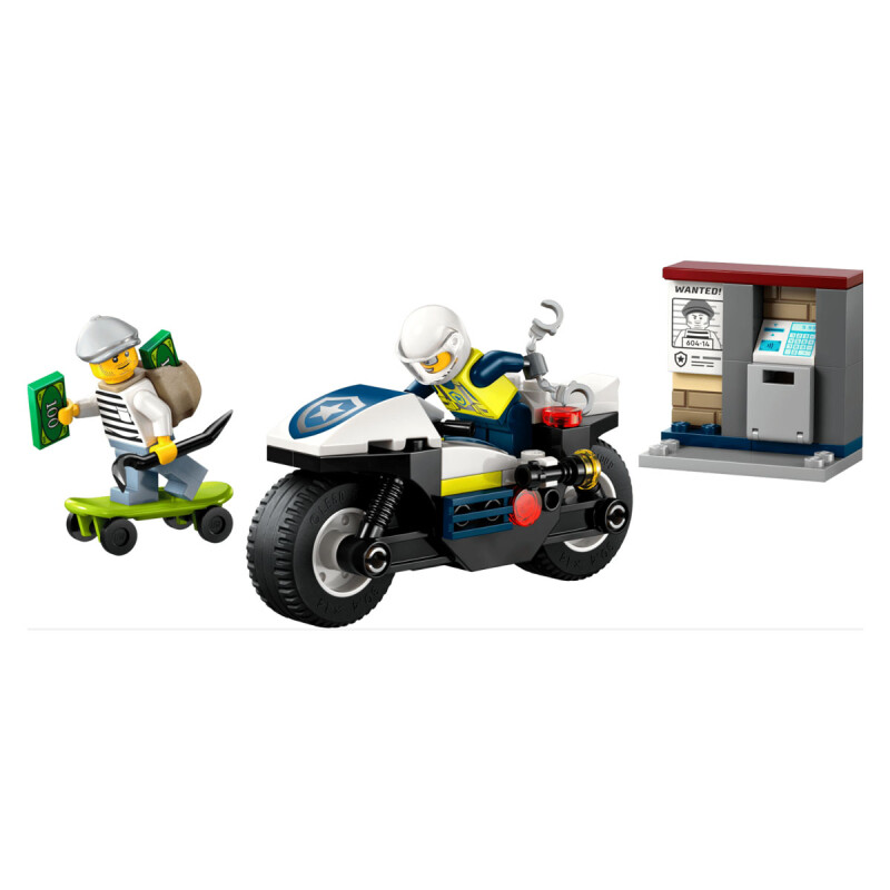 Moto de Policía Persecución Lego Moto de Policía Persecución Lego