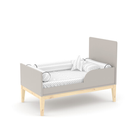 CUNA CAMA MDF-Y-MADERA GRIS FELICITAS