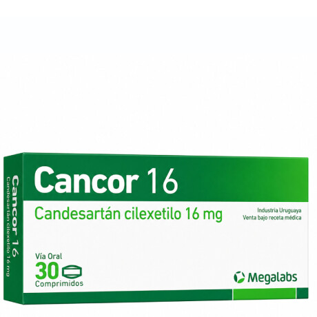 Cancor 16mg 30 Comprimidos Cancor 16mg 30 Comprimidos