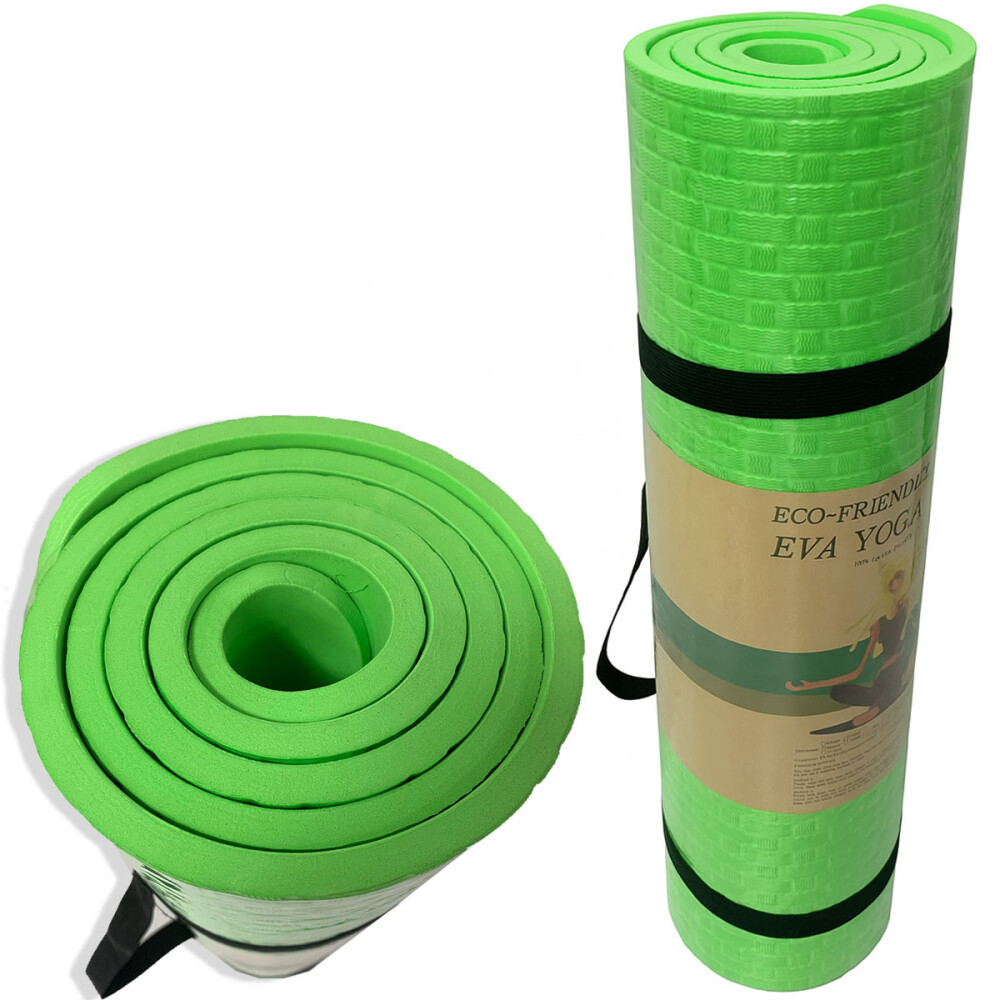 Colchoneta De Yoga 10mm verde