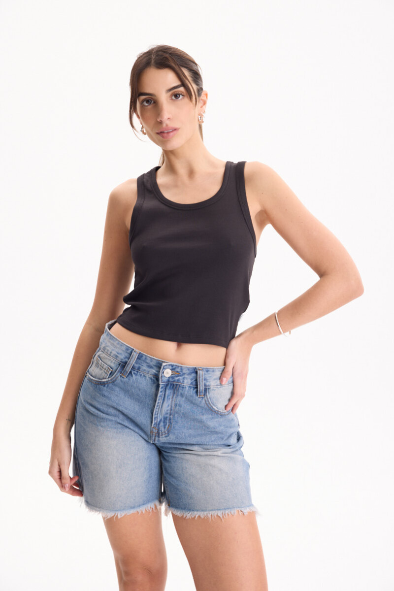 Tanktop San Francisco Negro