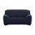 Funda Protector Sillón Sofá 2 Cuerpos Ajustable Elastizada Variante Color Gris Azulado