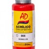 PINTURA ACRILICA ARTISTICA DIBU 60 ML. DIFERENTES COLORES COLOR BERMELLON 066