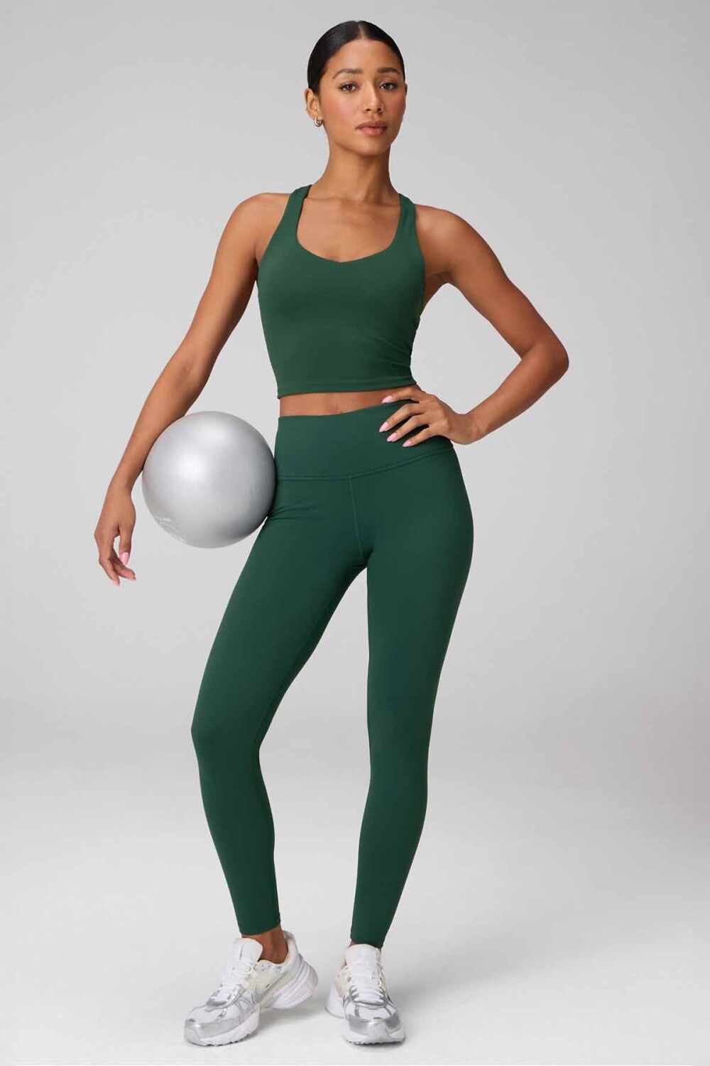 Top Anywhere Cropped Built-In Bra Mujer Everpine