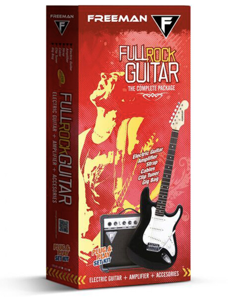 Guitarra eléctrica Freeman + amplificador 10W + accesorios Guitarra eléctrica Freeman + amplificador 10W + accesorios