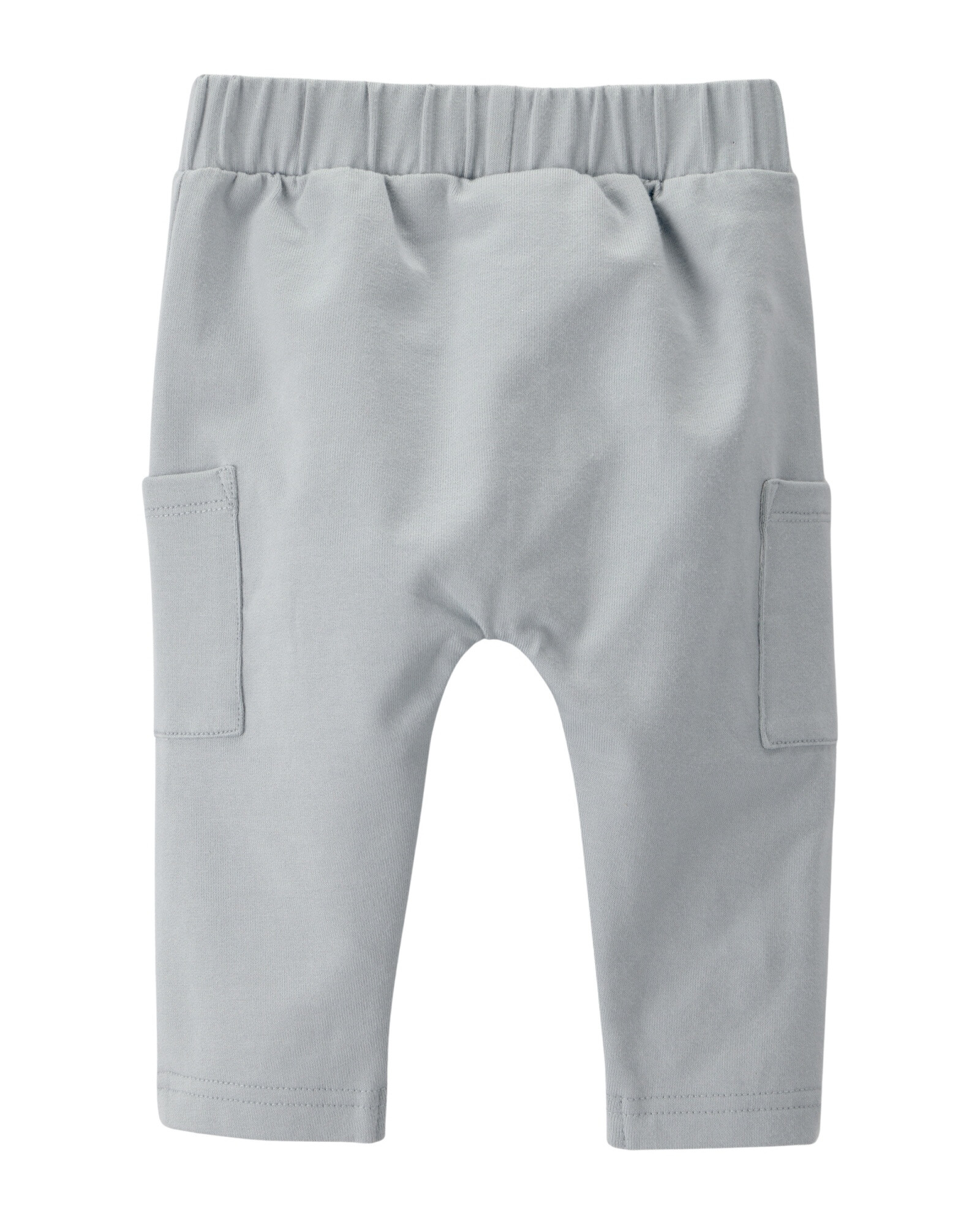 Pack dos pantalones de algodón orgánico, azul y gris Sin color