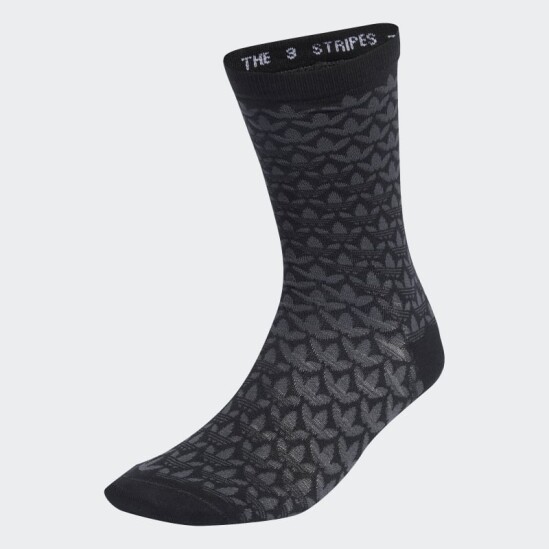 Medias Adidas Mono Crew 2 Pares Negro