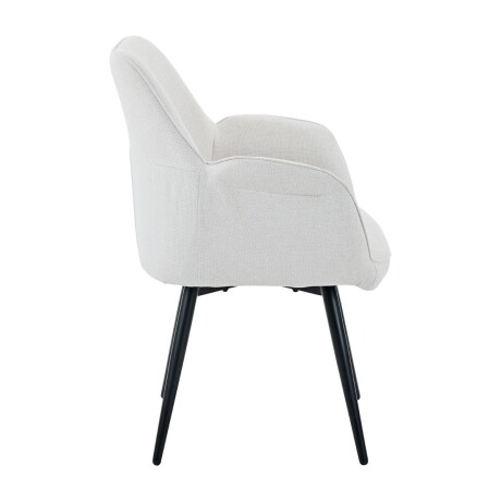 Silla Giratoria Lusso - Tela Rústica W3 (Beige)