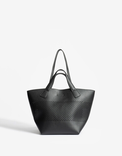 Shopper Cartera Formato Shopper Calada - Negro
