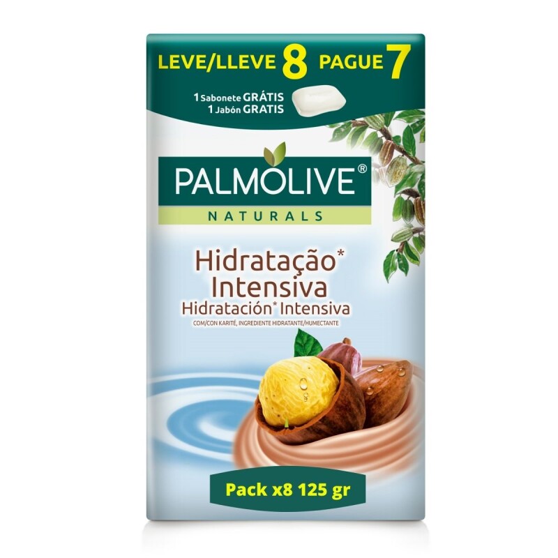 Jabón en Barra Palmolive Karité Hidratación Intensiva X8 85 GR Jabón en Barra Palmolive Karité Hidratación Intensiva X8 85 GR