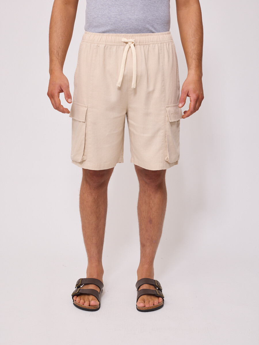 SHORT MARINI RUSTY - Beige 