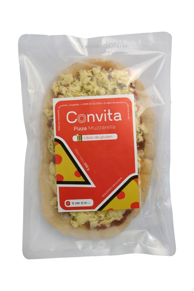 PIZZA MUZARELLA 260GRS CONVITA 
