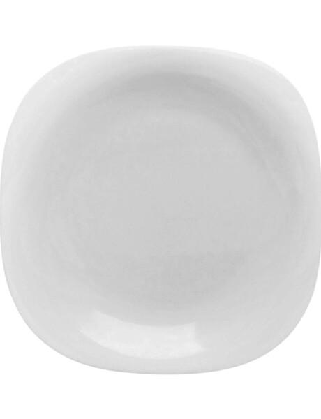 PLATO POSTRE SEMICUADRADO OPALINA BLANCO D21.5CM/H1.9CM PLATO POSTRE SEMICUADRADO OPALINA BLANCO D21.5CM/H1.9CM