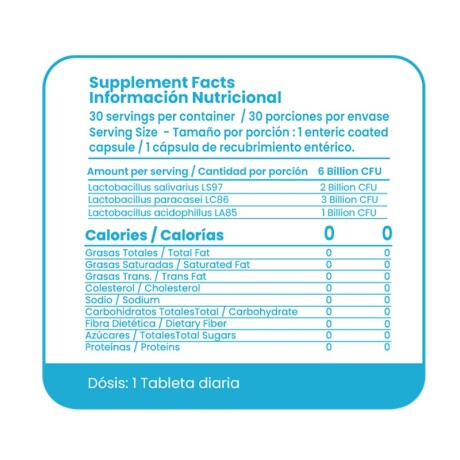 Qualivits Kaia Biotics Oral 30 pastillas masticables Qualivits Kaia Biotics Oral 30 pastillas masticables