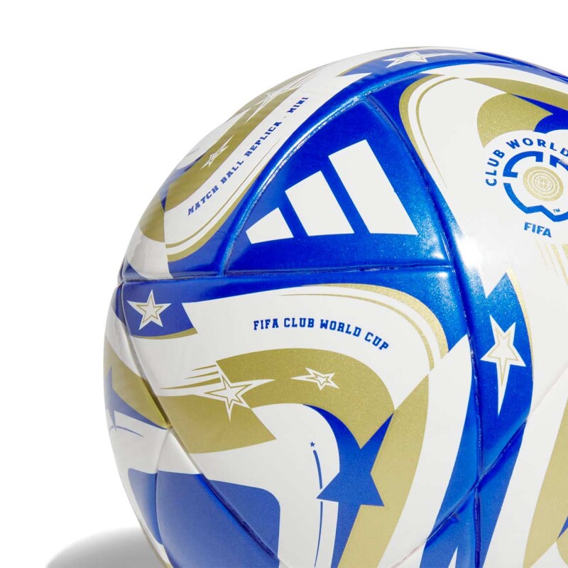 Adidas Pelota Fcwc Mini Azul-dorado
