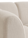 Sofá ALLESE chaise longue izquierda beige Sofá ALLESE chaise longue izquierda beige
