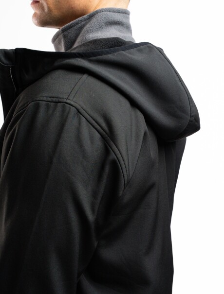 Campera Neopreno con Capucha Negro